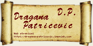 Dragana Patričević vizit kartica